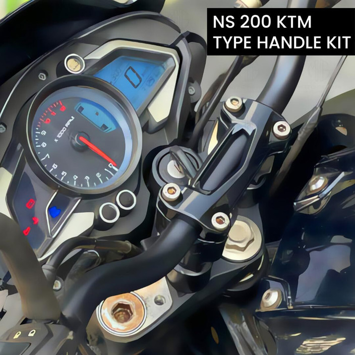 Bike Rs200 Handle Bar Pulsar 220 Handlebar Modified Pulsar Rs 200