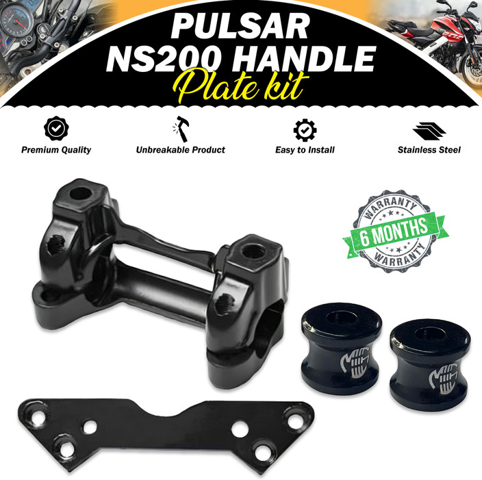 Pulsar 200 Ns Riser Bars Handlebar Risers Pulsar Ns 200 Handlebar