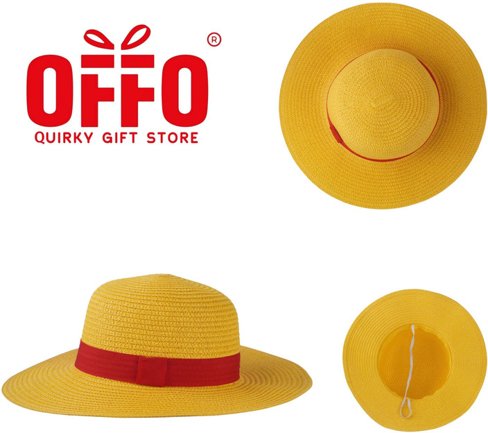 Superduper Hats Real Luffy Straw Hat Transparent Background One