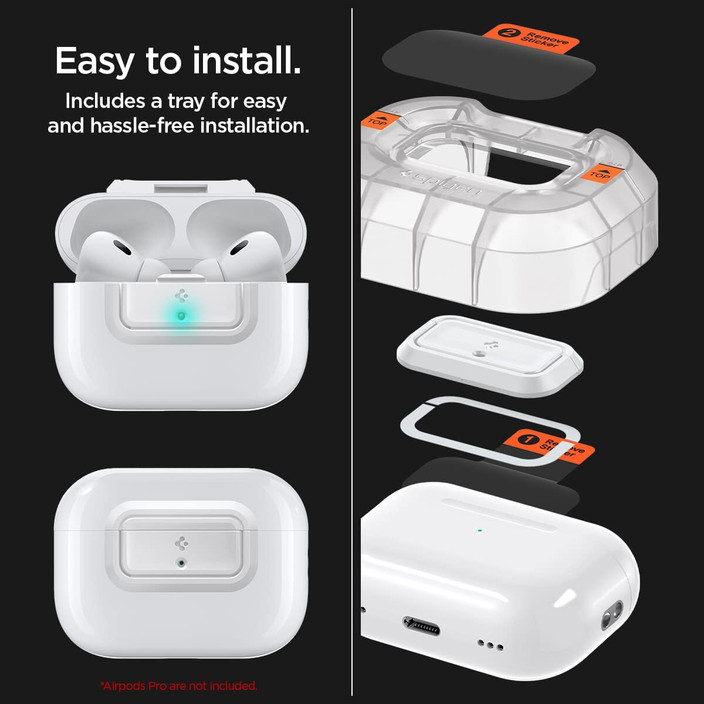 Spigen Polypropylene Press and Release Earbuds Case For Airpods