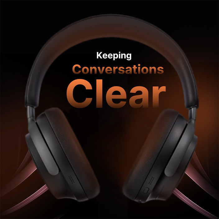 PunnkFunnk Bass Over-Ear Wireless Bluetooth Headphones Noise