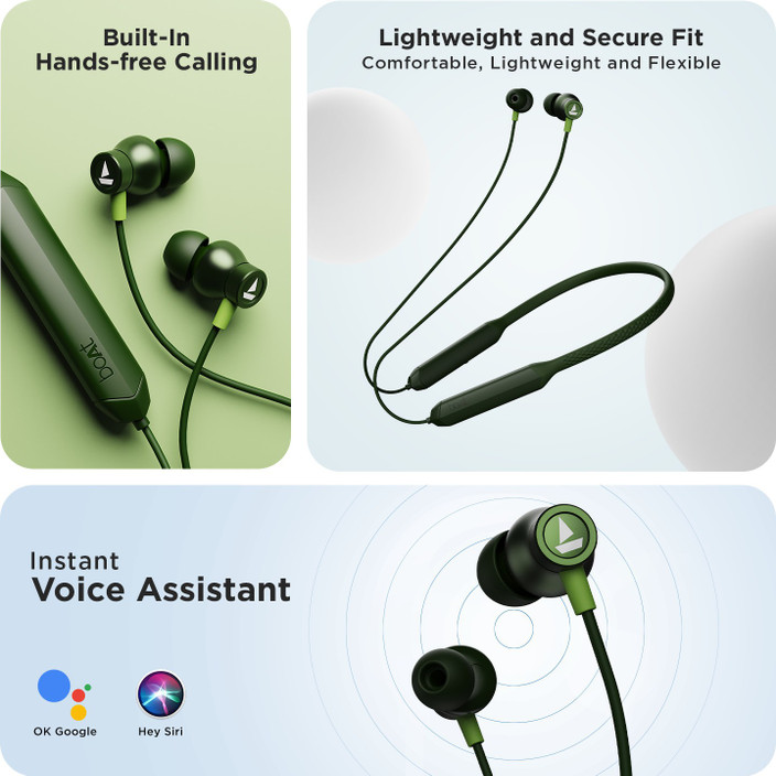 Earphones Boat Bass Heads 102 Boat 102 Wireless Lightweight