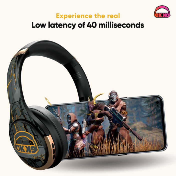 Ekko Skull AlterEgo H03 With Noise Cancellation,90H Playtime