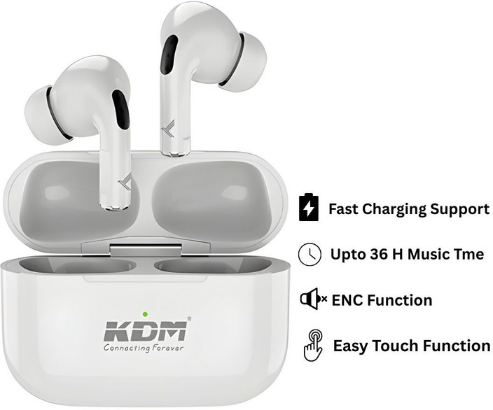 Wireless Earbuds Kdm Bluetooth Headphones Flipkart Bluetooth
