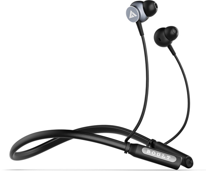 GOBOULT Curve with BoomX Rich Bass, Flexi-band, Magnetic Earbuds, IPX5  Water Resistant Bluetooth