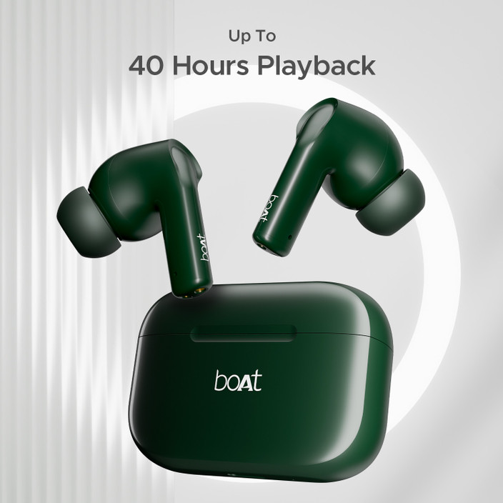 boAt Airdopes 161 with ASAP Charge, 40 Hours Playback 13mm