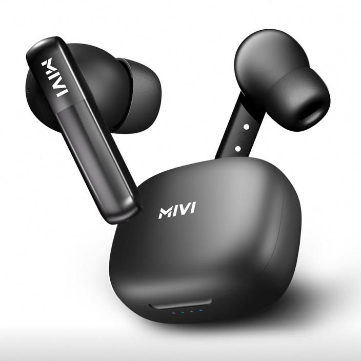 Bluetooth Earphones Mivi Earbuds Wireless Mivi Duopods K2, 40Hrs