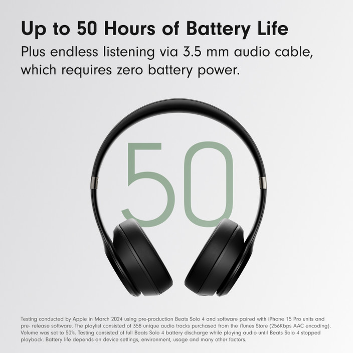 Beats Solo4 up to 50H battery life Bluetooth Price in India