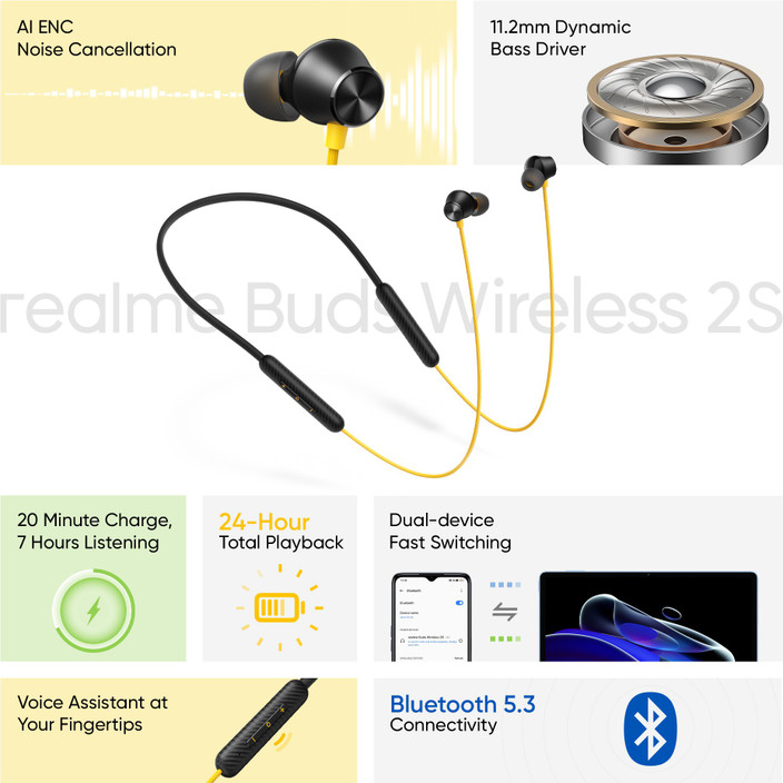 wireless neckband bluetooth price of realme bluetooth earphones
