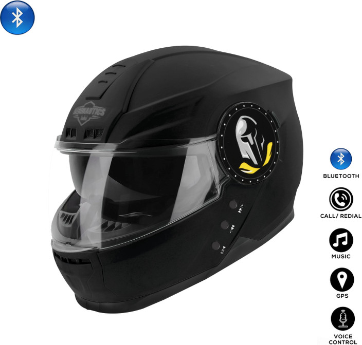 Full Face Motorcycle Helmets Flip Up Helmets With Bluetooth Bike