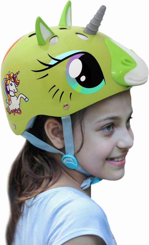 Rainbow Unicorn Bike Helmet Unicorn Helmet For Kids Raskullz Kids - Main Image