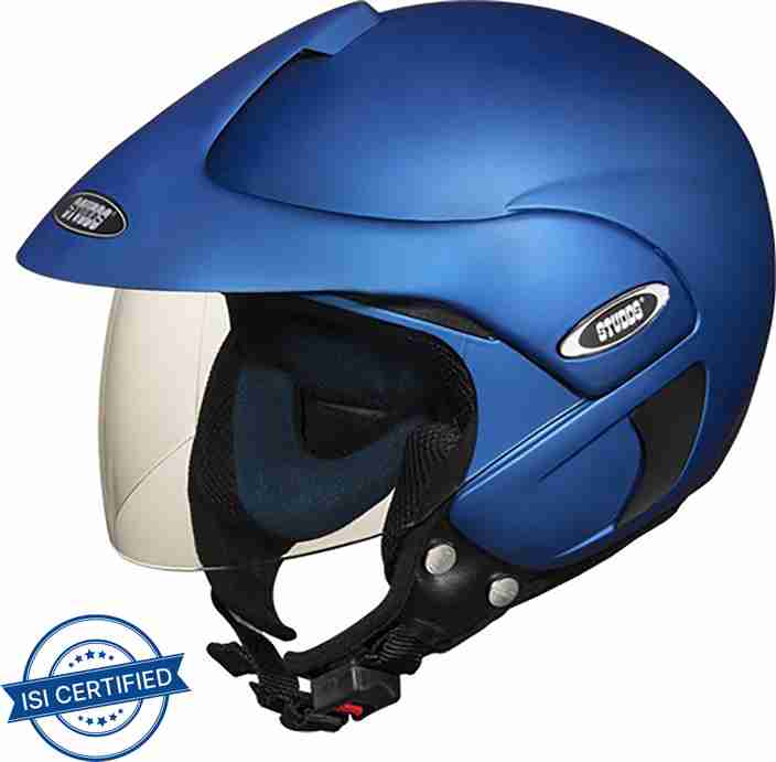Flipkart Studds Marshall Sus_mofh_blkl Open Face Helmet STUDDS