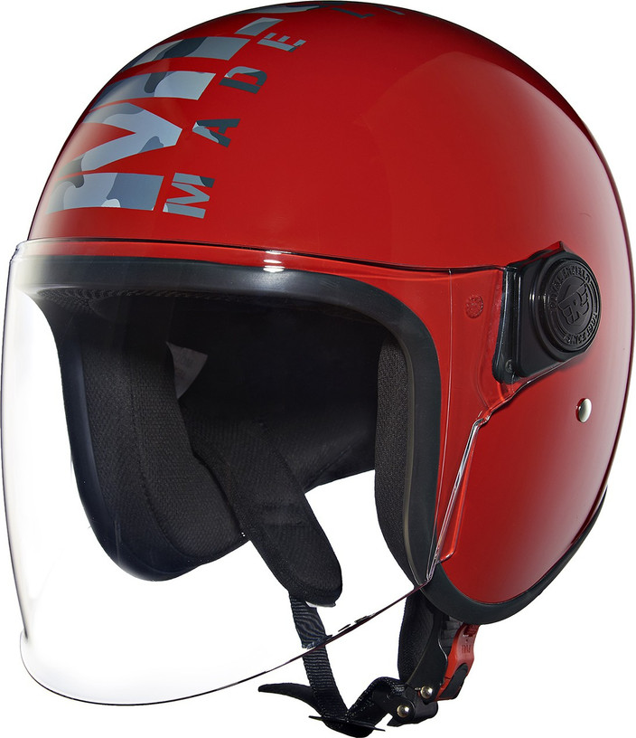 ROYAL ENFIELD Coopter Camo Printed MLG Open Face with Visor ISI Certified  Motorbike Helmet