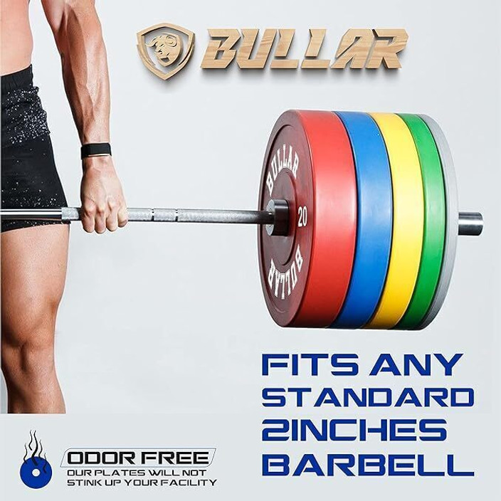 Olympic Barbell Crossfit Weight Plates Olympic Bumper Plate Set