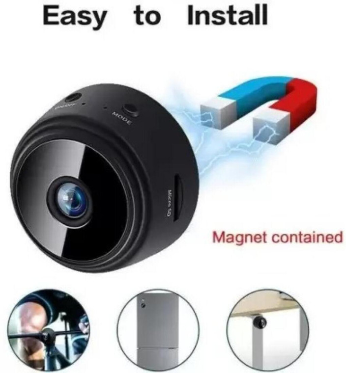 SKY HUB 1080p HD Mini WiFi Spy Secret Wireless IP CCTV Camera Supports  MicroSD Card Security Camera