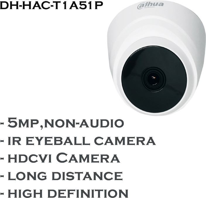 Security Camera Hdcvi Eyeball Camera DAHUA 5MP HDCVI IR EYEBALL