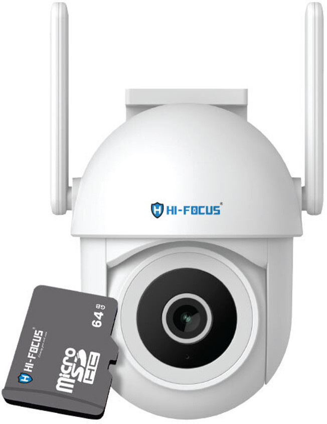 Hi Focus Ip Camera Rate HI-FOCUS 4MP WiFi Outdoor Rotating Camera