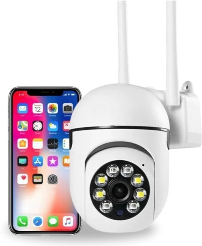 JAXTER 2MP Wireless Smart Security Camera, 360° Pan/Tilt, Night Vision,  Two-Way Audio Spy Camera