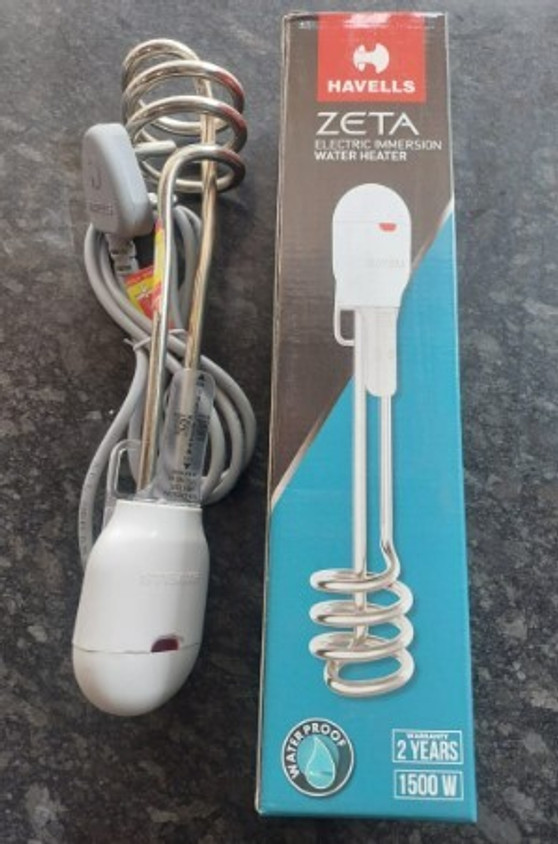 Water Heater Rod Havells HAVELLS ZETA WATER PROOF 1500 W Immersion