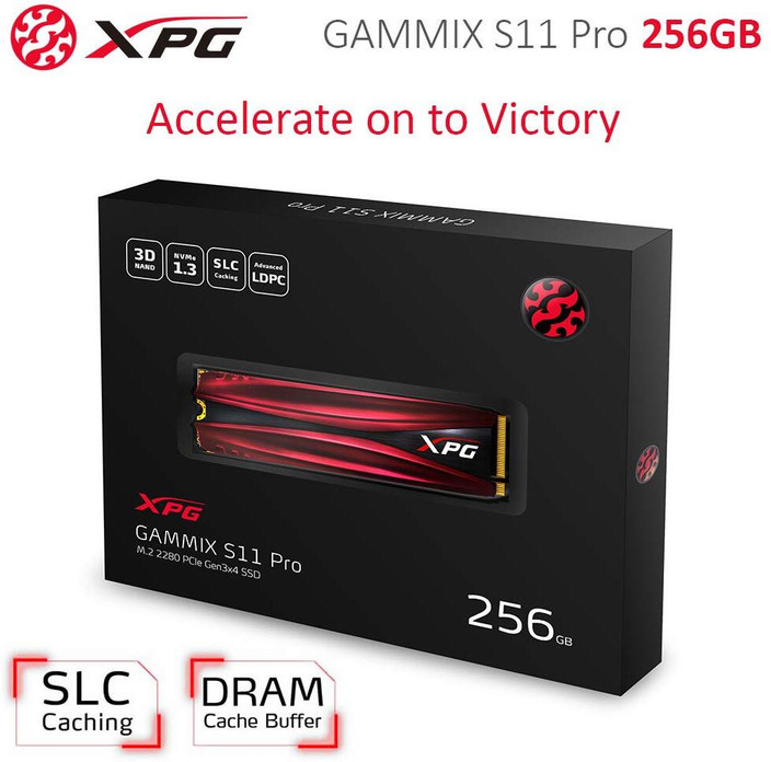 ADATA XPG GAMMIX S11 PRO 256 GB Desktop Internal Solid State