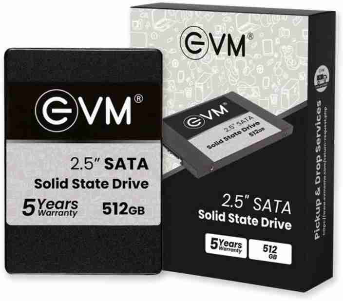 EVM SSD 512 GB All in One PC's, Desktop, Laptop Black SATA