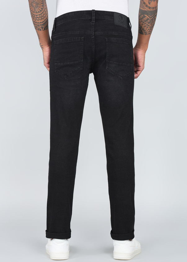 PETER ENGLAND Slim Men Black Jeans Buy PETER ENGLAND Slim Men