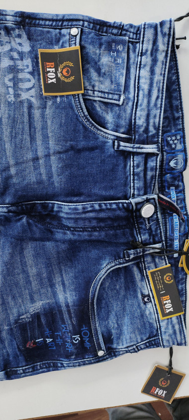 Men's Norton A Fox Jeans Regular Fit Denver Grey Stretch