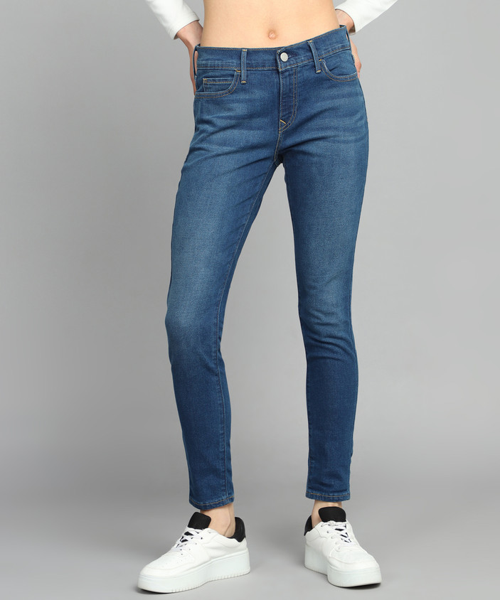 LEVI'S 710 Super Skinny Women Blue Jeans Buy LEVI'S 710 Super