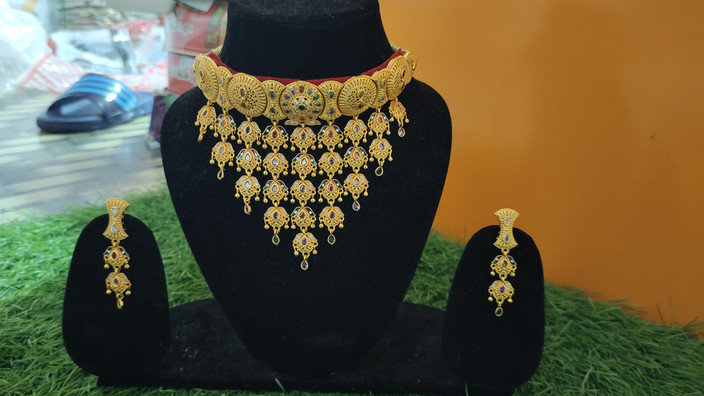 Neck Kanthi Kanthi Design In Gold With Price Gold Ki Kanthi SOHAN
