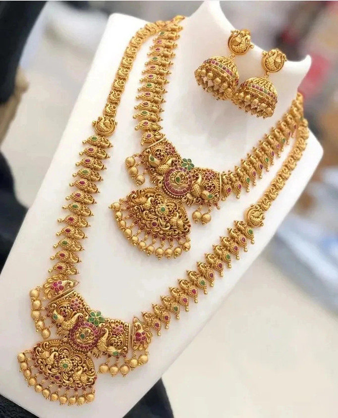 Gold Plated Snapdeal Necklace Designs Plated Jewellery Snapdeal