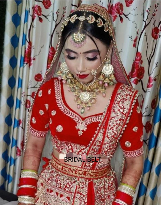 Bridal Lehenga Bride Belt Navti Creations Waist Hip Belt