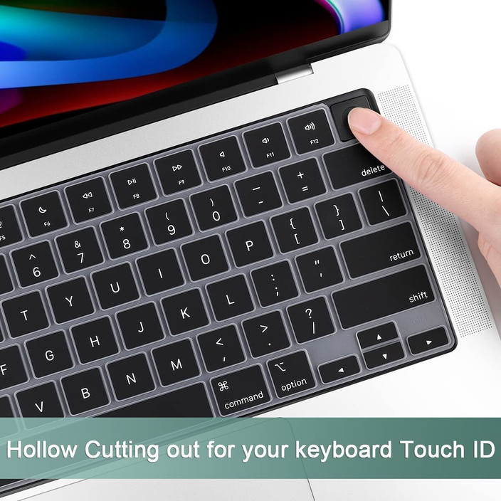 Touch Bar New Macbook Air Keyboard Cover Linum Keyboard Cover For 2021-2024  Release MacBook Pro 16 Inch M1