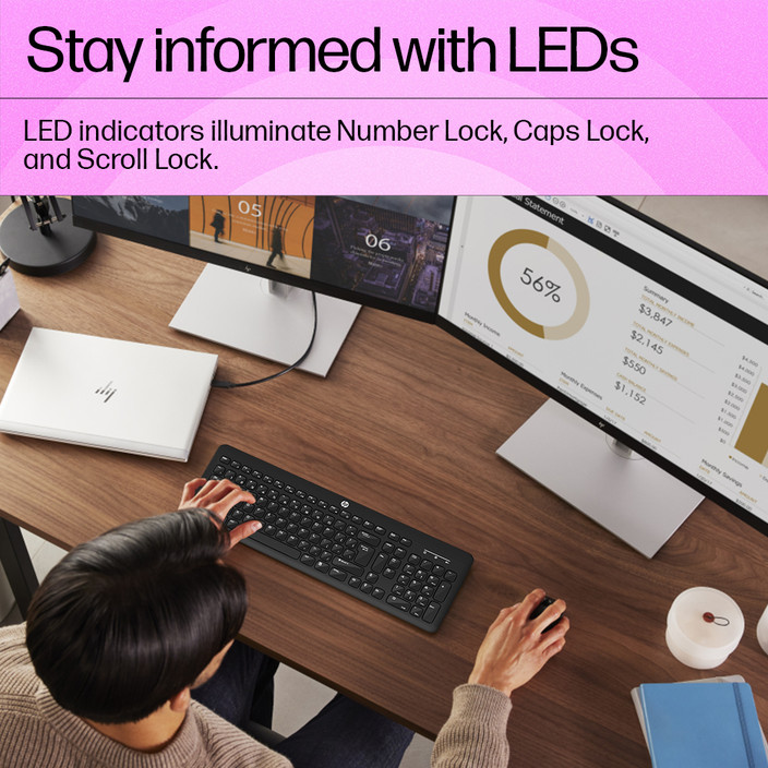 Mouse Wireless Keyboard With Caps Lock Light Indicator Buy China