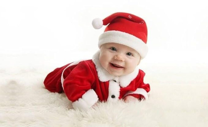 Culture Creation Santa Claus Dress for Christmas Kids Costume Wear