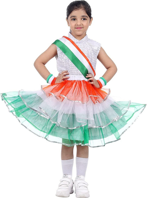 Skirt Cute Clothes For Year Olds ITSMYCOSTUME Tricolor Dress For