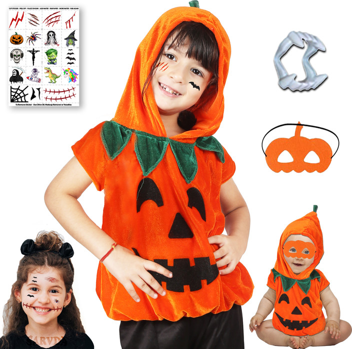 sarvda Pumpkin Costume For Kids Pumpkin Dress For Boys Girls