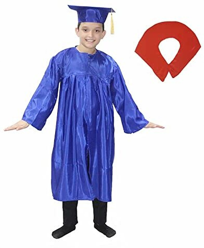 KAKU FANCY DRESSES Convocation Gown For Kids, Graduation Costume