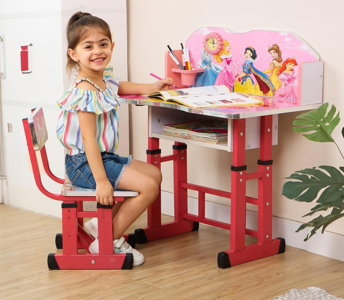 Puci Multifunctional Kid's desk/ kids study Table Chair Set with