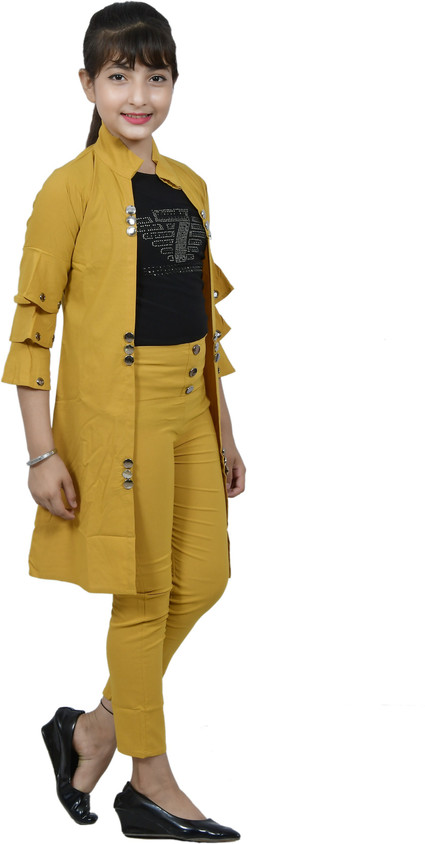 4All Girls Party(Festive) Top Pant, Shrug