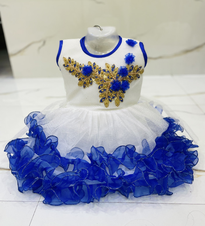 LaskarGarments Girls Midi/Knee Length Festive/Wedding Dress Price