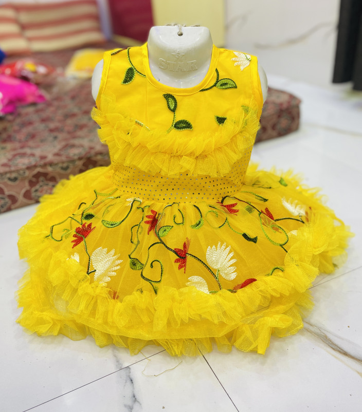 Yellow Dress Dresses On Flipkart With Price LaskarGarments Baby