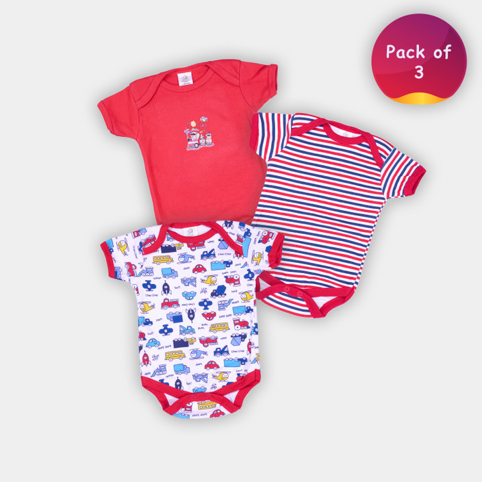 Modern Mama Romper For Baby Boys Baby Girls Casual Striped