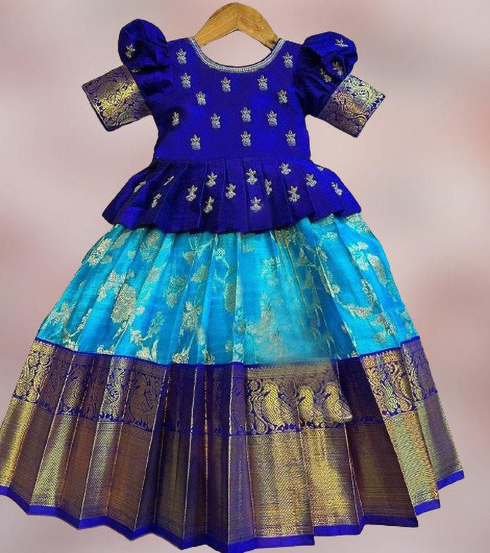 Lehenga Ethnic Frocks For Baby Girl Nimbark Crteation Baby Girls