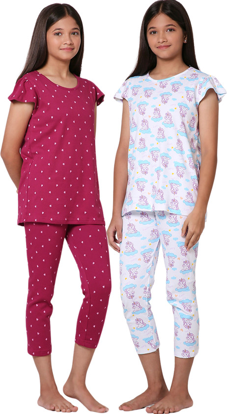 Sleepwear Childrens Pyjamas Next Day Delivery 2-pack Printed