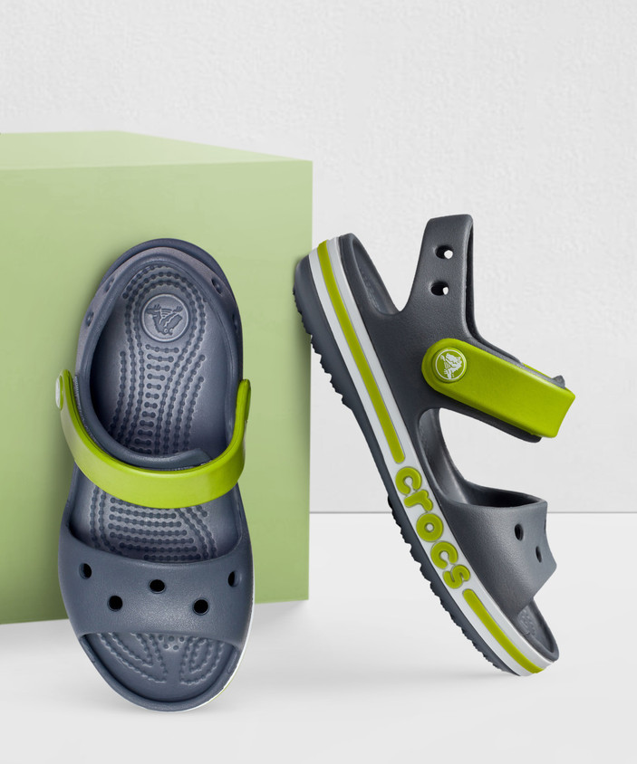 CROCS Boys Girls Slip-on Strappy Sandals