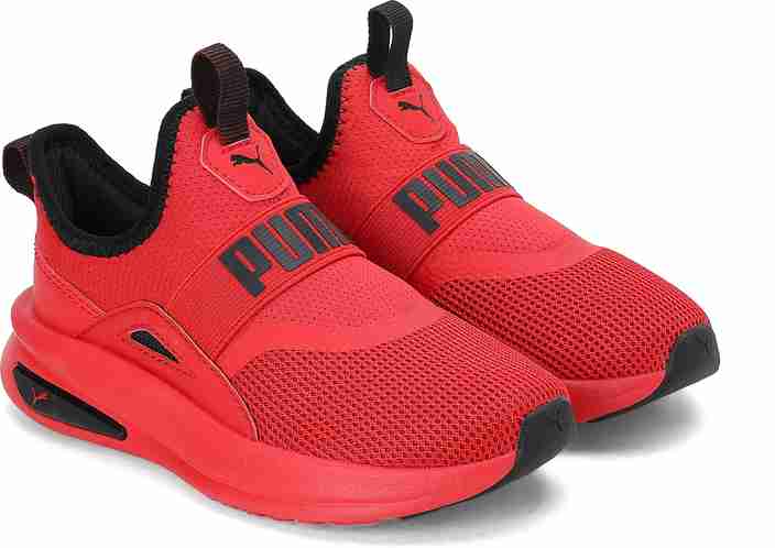 Racer Slip Puma Shoes 35 Kids PUMA Boys Girls Slip On Running Shoes