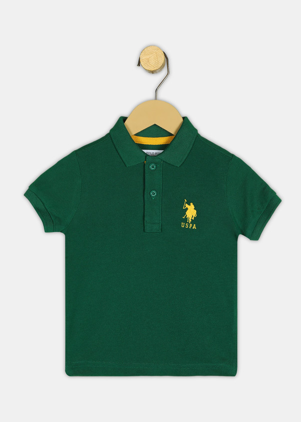 POLO Baby Boys Solid Pure Cotton Regular