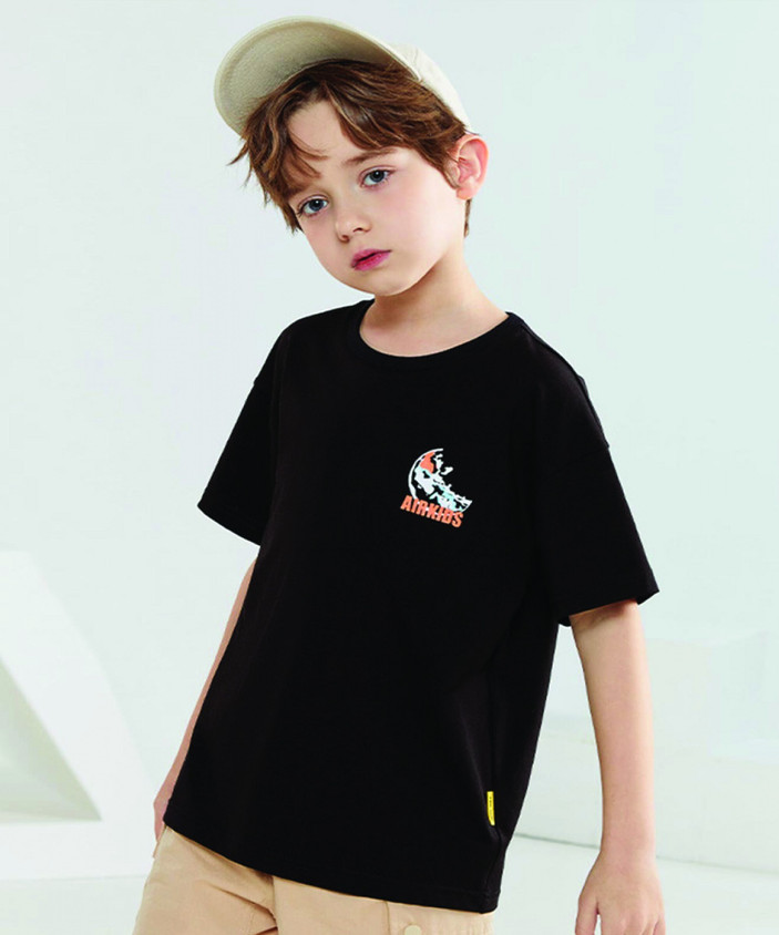 NICK AND JONES Boys Printed Pure Cotton Oversized T Shirt