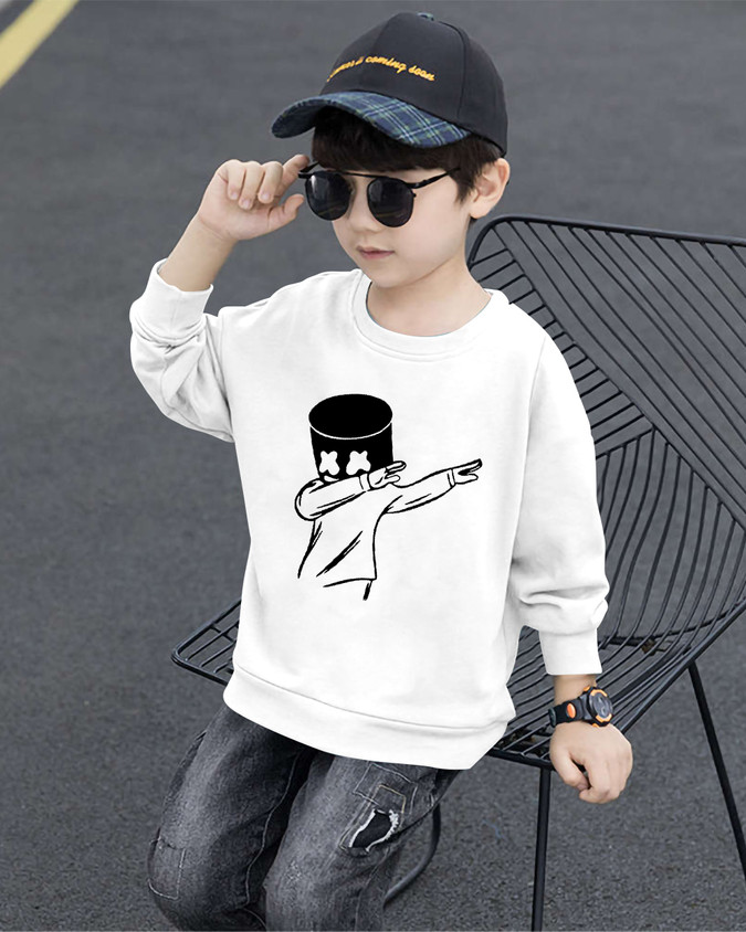 LGGARMENTS Boys Printed Cotton Blend Regular T Shirt