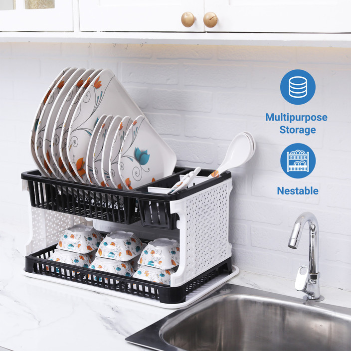 Storage Flipkart Kitchen Plate Stand Kitchen Utensils Rack/Modern